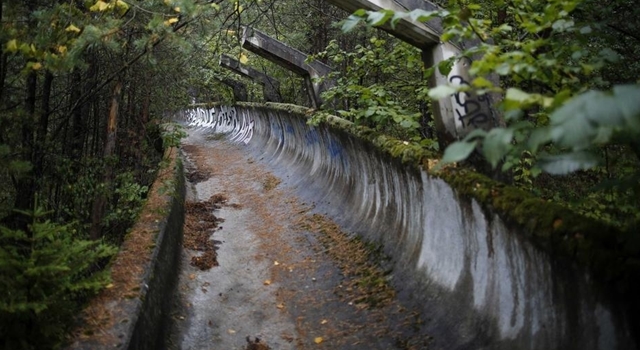 Sarajevo Winter Olympics - Abandoned - bobsled track