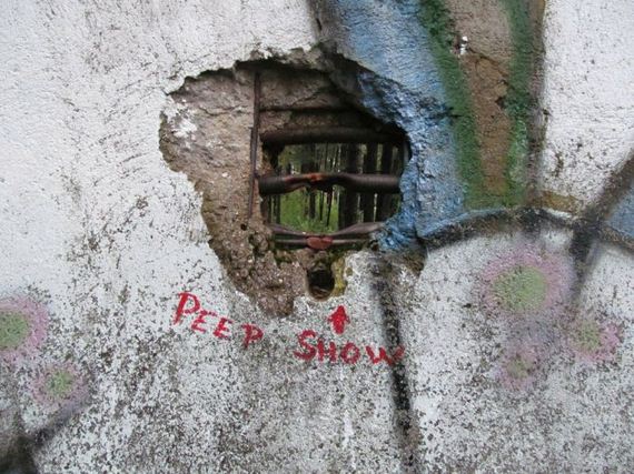 Sarajevo Winter Olympics - Abandoned - peep show