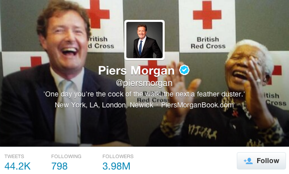 Piers Morgan Twitter