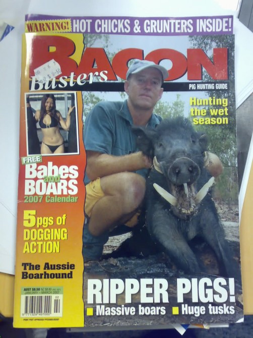 Weird Magazine Titles Covers - Bacon busters