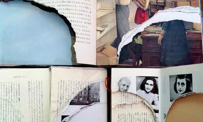 JAPAN-CRIME-VANDALISM-LIBRARY-HOLOCAUST