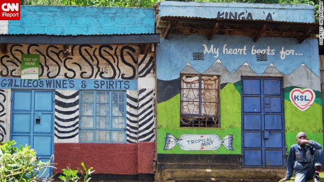 African Street Art -  Great Rift Valley Kenya
