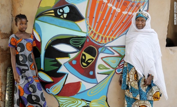 African Street Art -  Kubuneh Gambia