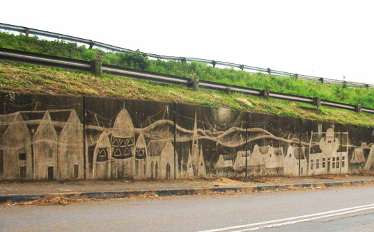African Street Art - Reverse Graffiti Durban