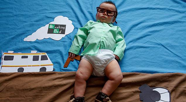 Baby Dressed Up As Walter White