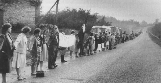 Baltic Way - Human Chain - 1989