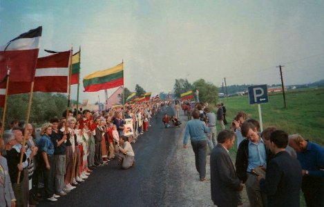 Baltic Way - Human Chain - independence