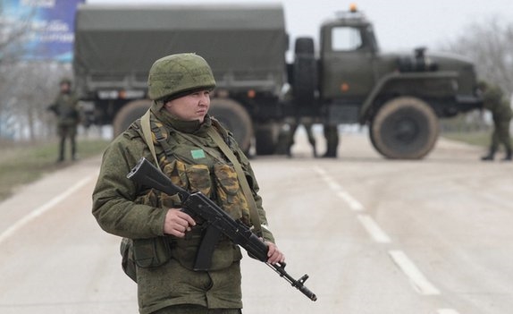Crimea - Ukraine - Russia - Russian troops