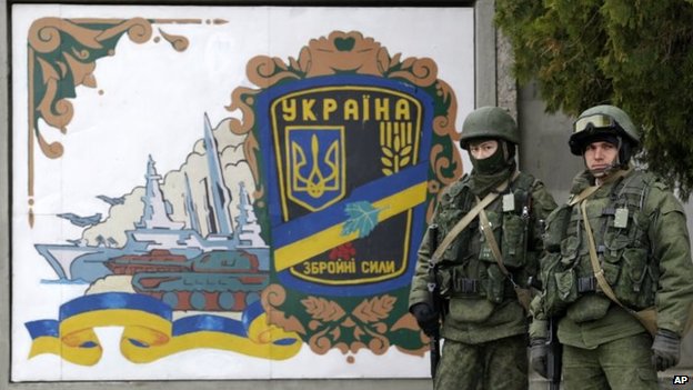 Crimea - Ukraine - Russia - Troops sinister