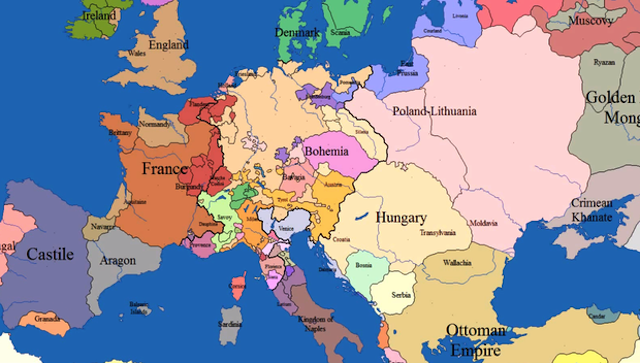 European Borders Changing