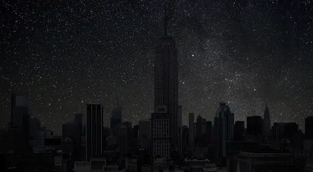 Incredible Photos Of The Biggest Cities On Earth Without Power At Night