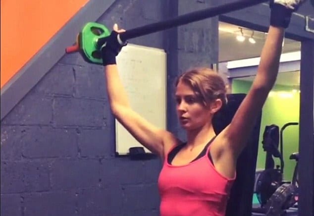 Non-News - Millie Mackintosh gym