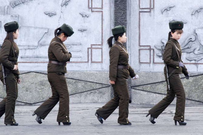 North Korea Political Prisoner - female guards