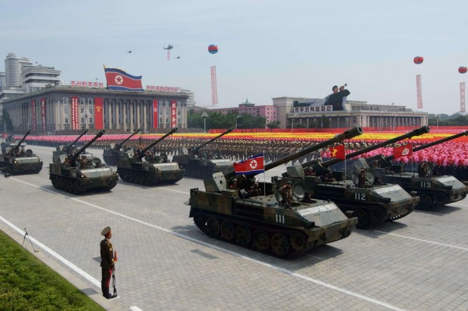 North Korea Prison - Tanks