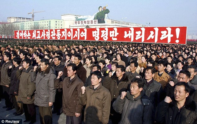 North Korea Prison - people
