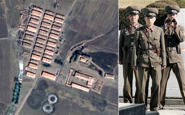 North Korea Prison - political prisoners satellite