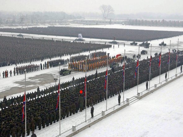 North Korea Prison - the army