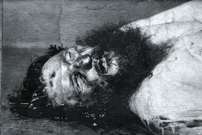 Rasputin - Siberian Mystic - dead body