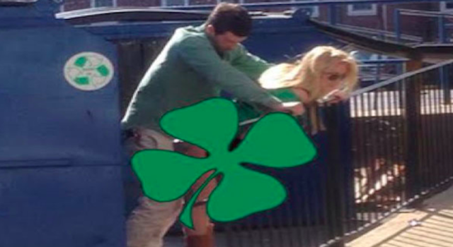 St Patrick's Day Dumpster Fuck