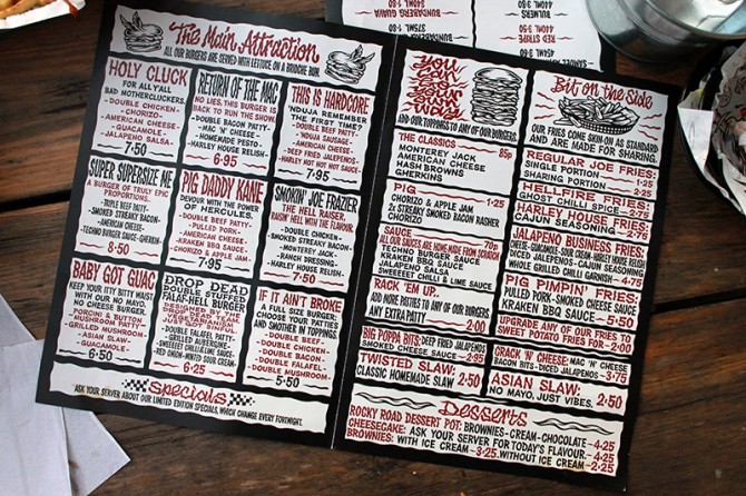 Twisted Burger Company Menu