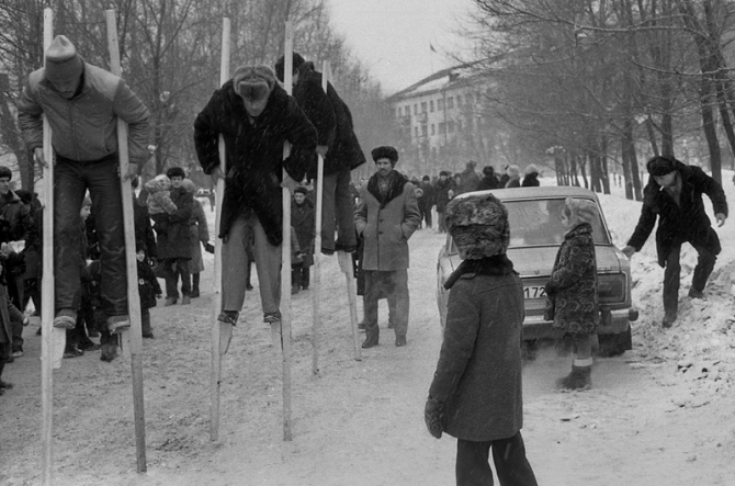 Awesome Photos From Russia With Love - Stilts