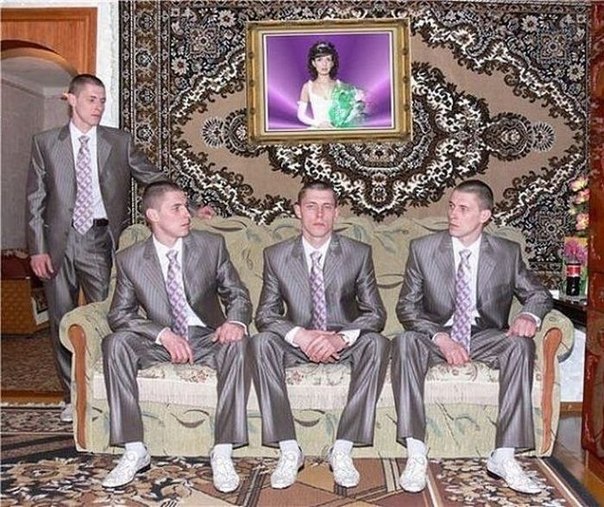 Awesome Photos From Russia - funny looking photoshop suit