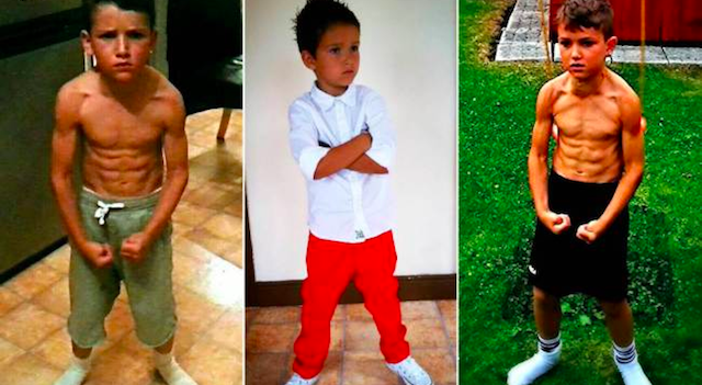 Brendan Blake 8 Year Old Bodybuilder