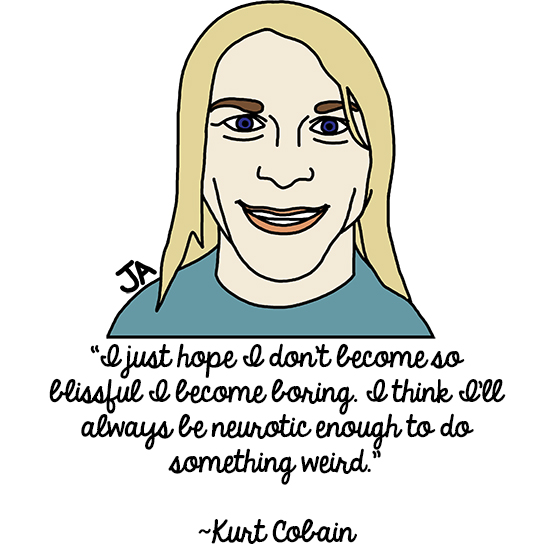 Illustrated Thoughts Of Kurt Cobain 1