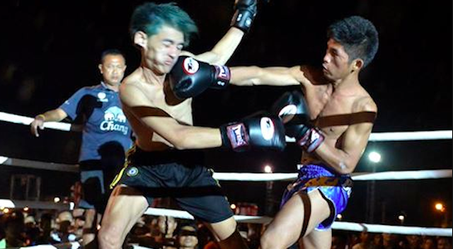 Muay Thai Fighters Beat Up Gang Members