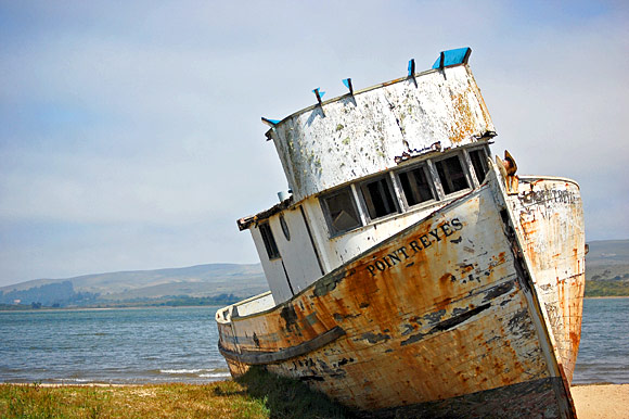 Nautical Saying Phrase - beached