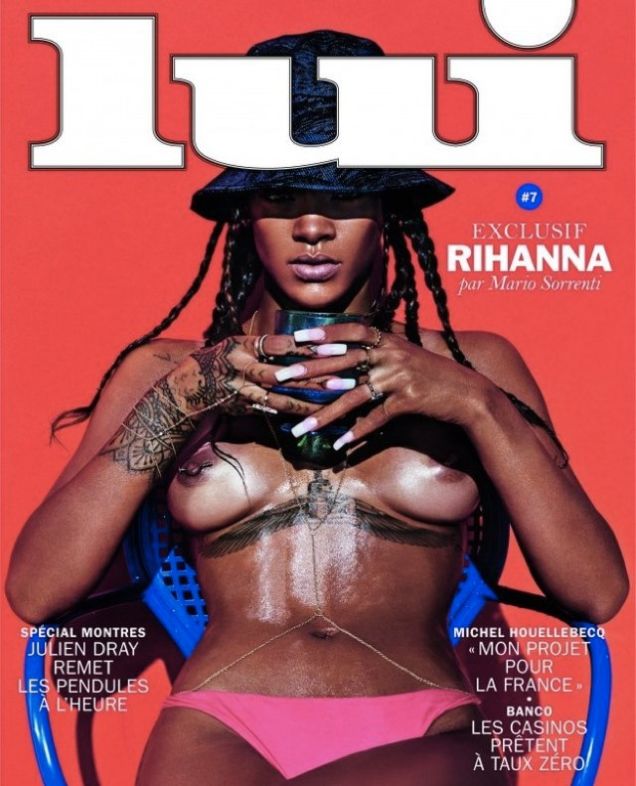 Rihanna Topless