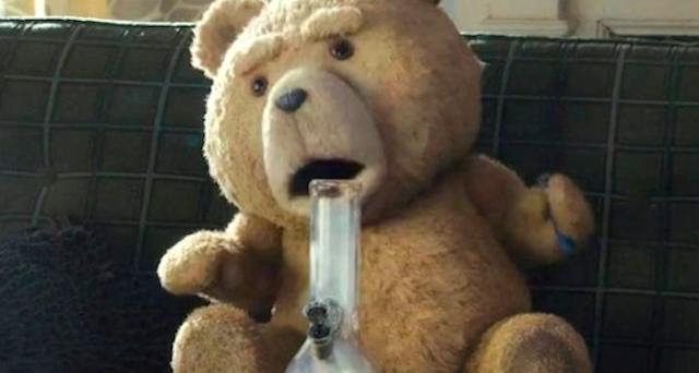 TED smoking Bong