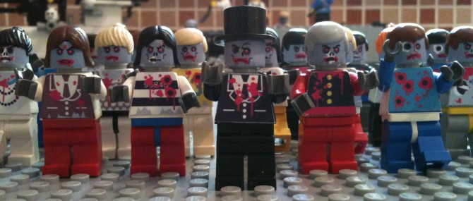 Weird Strange World News - evil zombie lego