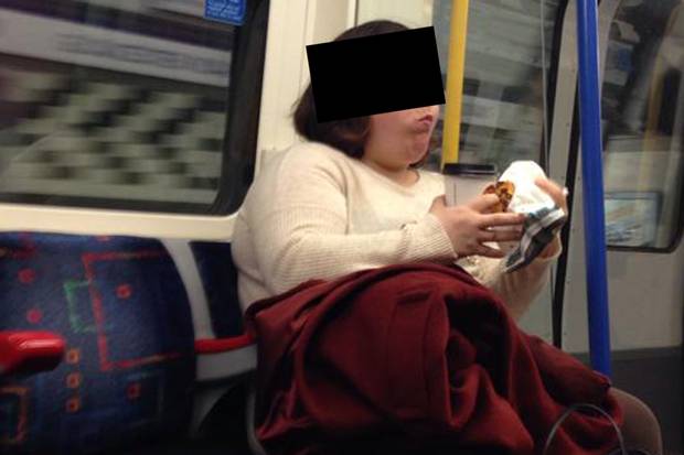 Women Who Eat On Tube 1