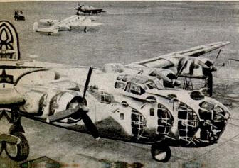 B-24 Mirror Dazzle Camo-Popular Mechanics Nov 1945