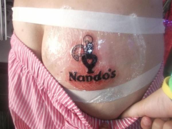 Nando's Tattoo