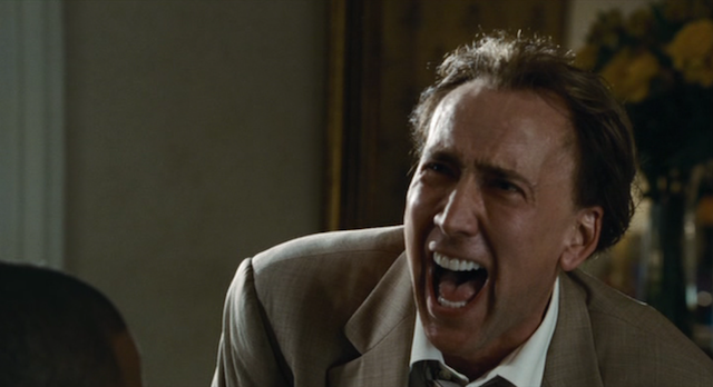 Nicolas Cage Laughing