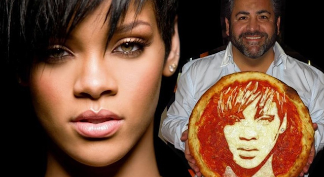 Pizza Artist Rihanna