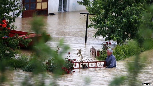 Serbia Bosnia Floods - belgrade