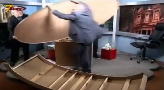 Syrian TV Debate Destroys Studio