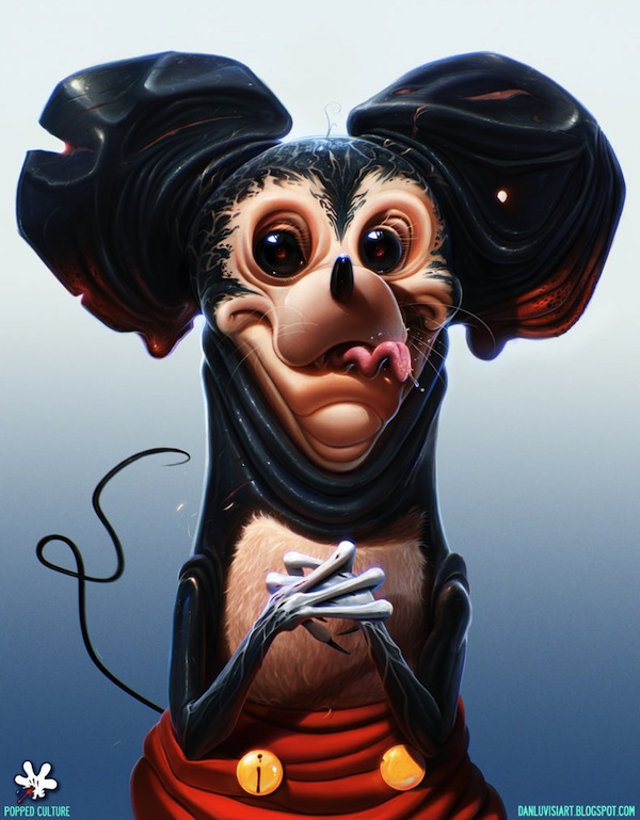 killer-cartoon-characters-Mickey Mouse