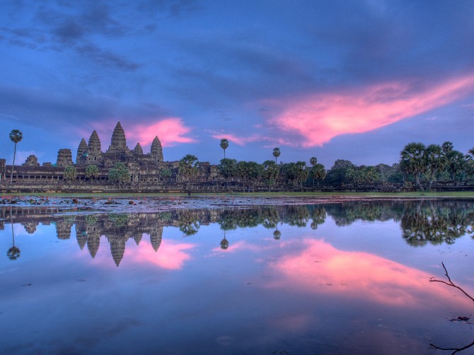 Best Sunsets Angkor Wat Cambodia