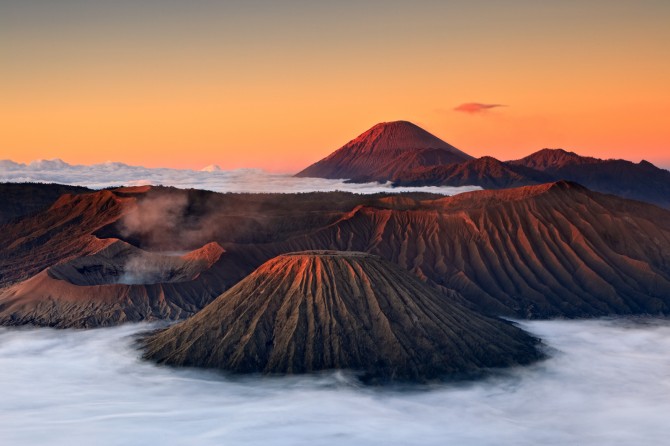 Best Sunsets Mount Bromo, Indonesia