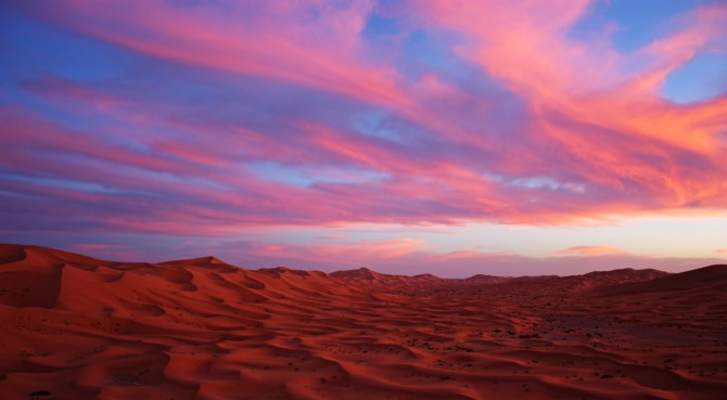 Best Sunsets Sahara Sunset