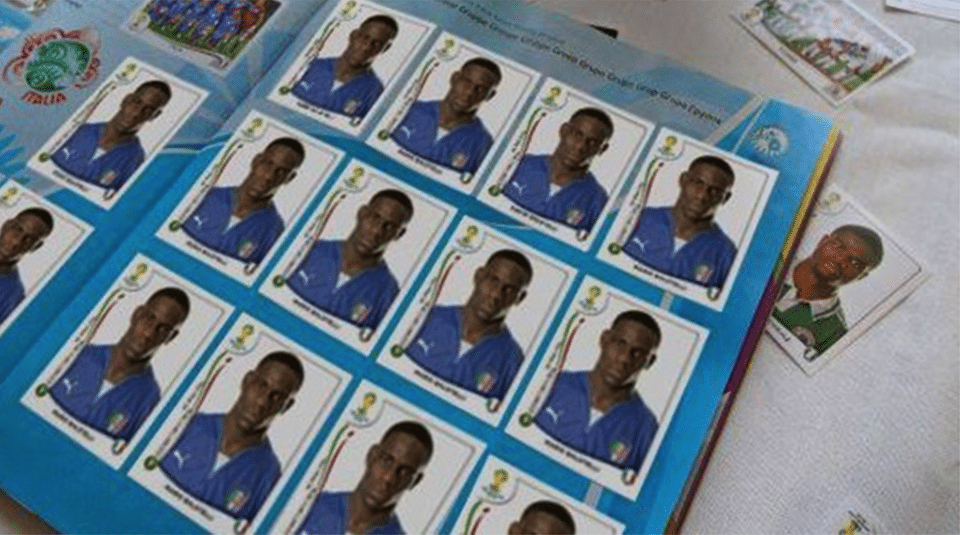 Mario Balotelli Sticker Album