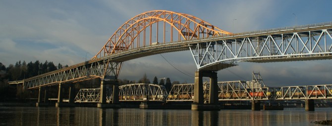 Sasamat Lake - Canadian foot Pattullo Bridge