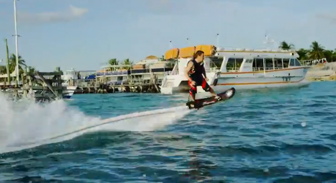 Water Powered Hoverboard