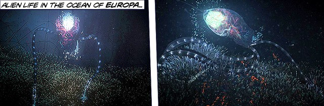 aliens on europa