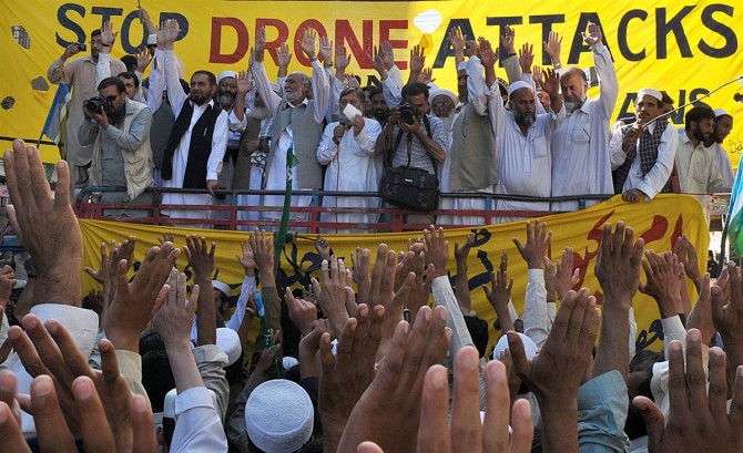 American Troops Overseas - Pakistan drones