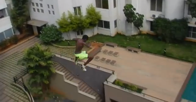 Crazy Roof Jump